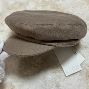 SNIDEL 바리에 헌팅 캡 PBEG 미사용 새상품