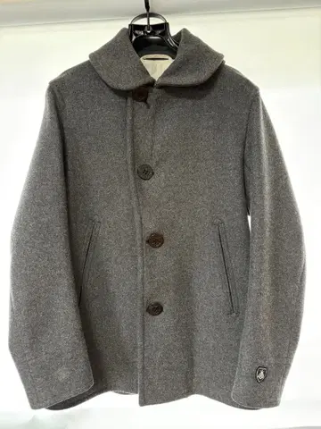 오르치발 ORCIVAL 피코트 그레이 사이즈 3 멜톤 새상품급!