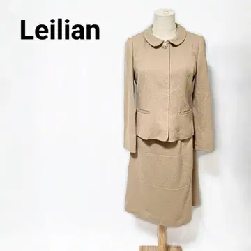새상품급 레리안 셋업 수트 스커트 베이지 11호 L 관혼상제