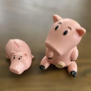 토이스토리 햄 피규어 2개