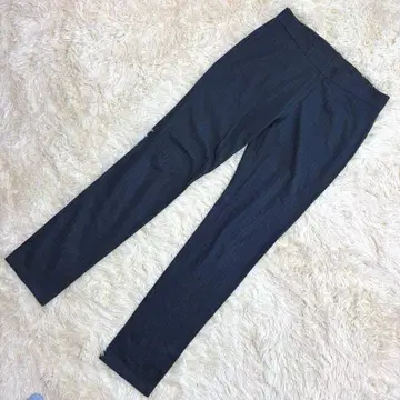 GERVE 리버서블 핀스트라이프 데님 패턴 스트레치 팬츠 42