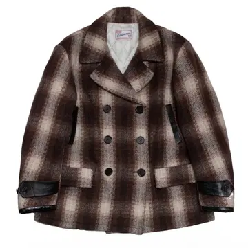 subculture OMBRECHECK P-COAT brown 사이즈 2