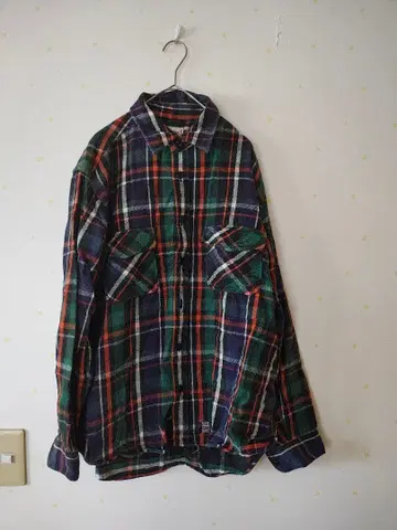 McGregor 체크 무늬 플란넬 셔츠 L 사이즈