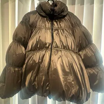 ommo 개더 벌룬 다운 코트 프리 사이즈