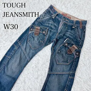 TOUGH JEANSMITH 디자인 데님 W30 Y2K 기믹 청바지