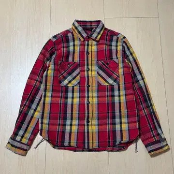 Loquat Sportswear 70s 빈티지 모델 플란넬 셔츠 L