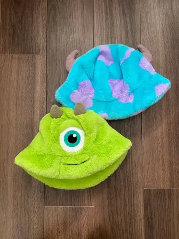 몬스터즈 잉크 캐릭터 모자 2세트