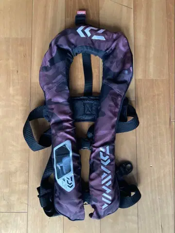 다이와 DF-2021 자동 팽창식 구명 조끼 벚꽃 마크 있음 타입 A