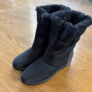 보아 방수 부츠 스노우 부츠 23.5 미사용 블랙