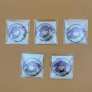 와다 아루코전 캔뱃지 패션립 5점