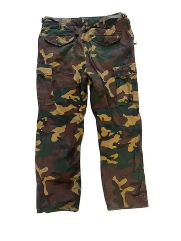 카모플라쥬 카고 팬츠 4 포켓