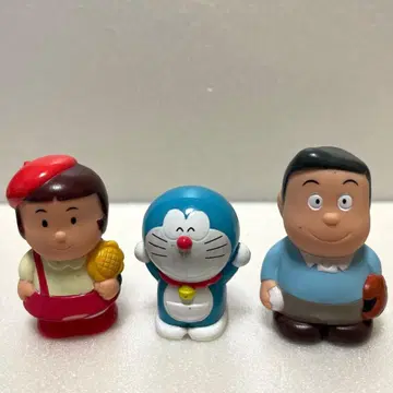 도라에몽 친구들 피규어 3체 세트