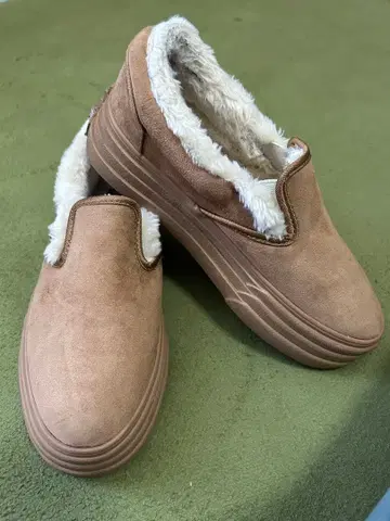 VANS 스웨이드 브라운 슬립온