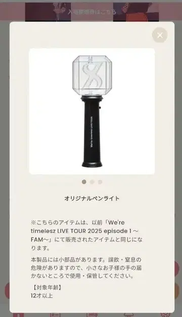 오리지널 응원봉 We're timeless