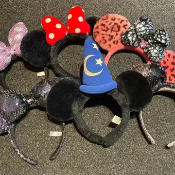 디즈니 귀 머리띠 6세트