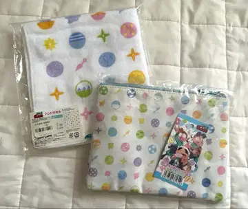 닌타마 란타로 핸드 타월 파우치 세트