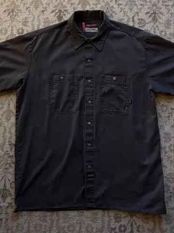 [ 레어 ] Dickies 90's 초기 워크 셔츠 그레이