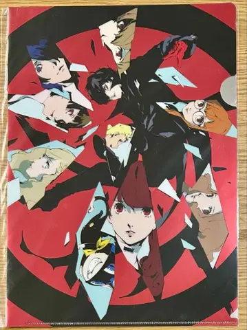 페르소나 5 아모카페 메탈릭 클리어 파일