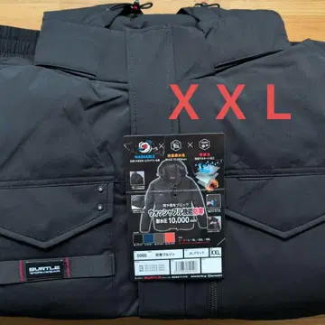 [ 미사용 새상품 ] 바틀 방한 블루종 5060 XXL 블랙