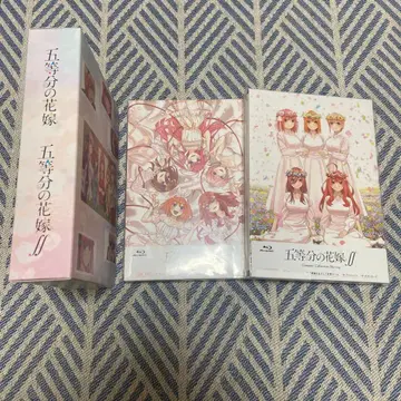 5등분의 신부 1기 & 2기 컴팩트 컬렉션 전권 수납 박스 포함 미개봉