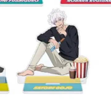 SEGA 럭키 쿠지 주술회전 고죠 사토루 아크릴 스탠드 팝콘