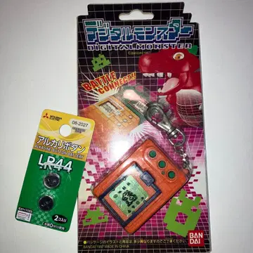 반다이 디지털 몬스터 3 오렌지 배터리 포함