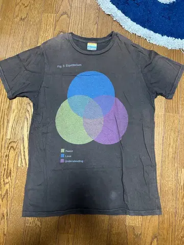 Palmer Cash 브라운 T셔츠 M