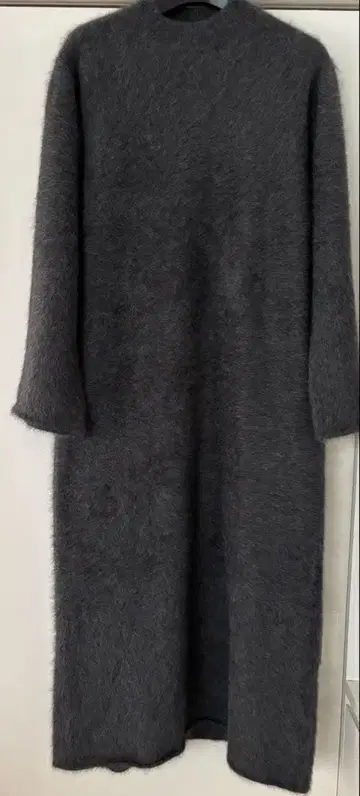 UNITED ARROWS 폭스 캐시미어 롱 니트 원피스