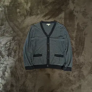 GAP archive y2k 코튼 니트 가디건 보더 구제 의류