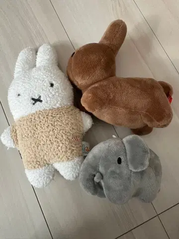 미피 봉제 인형 세트