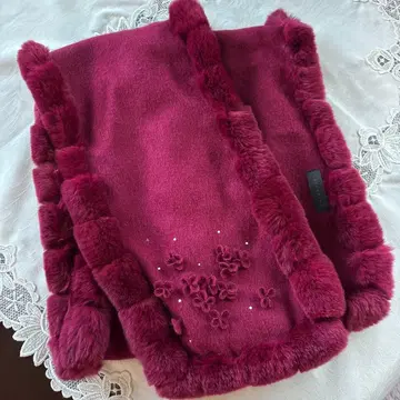 ANTEPRIMA 버건디 머플러