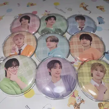 캔뱃지 세트 9개 아이돌