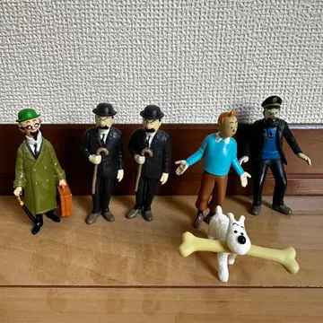 땡땡 피규어 6체 세트