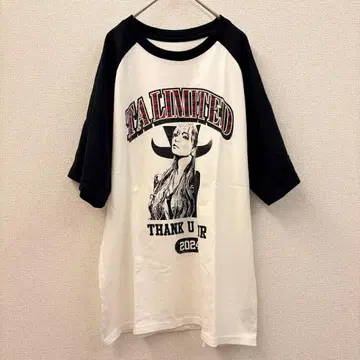 하마사키 아유미 TA LIMITED 래글런 T셔츠