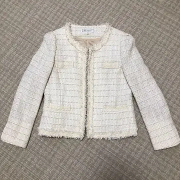 ROPE PICNIC 노카라 자켓 M 화이트