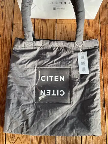 CITEN 그레이 토트백