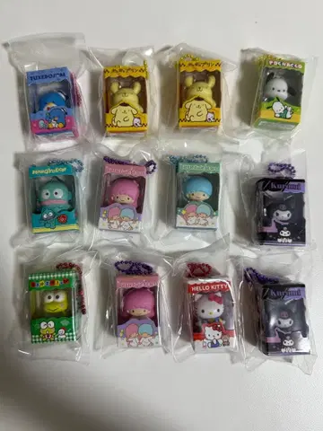 산리오 초코박스 박스 피규어 컬렉션 거의 컴플리트