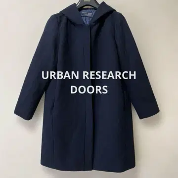 새상품급 어반 리서치 도어스 울 후디드 코트