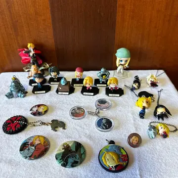 강철의 연금술사 피규어 & 스트랩 세트