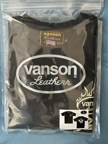 vanson Leathers 드라이 티셔츠 L 사이즈