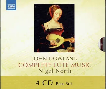 나이젤 노스 / 다우랜드 류트 음악집 (4CD)