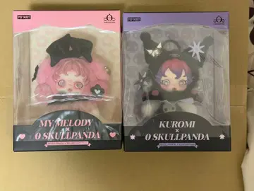 당일 발송 POPMART skullpanda 마이멜로디 쿠로미 2종 세트