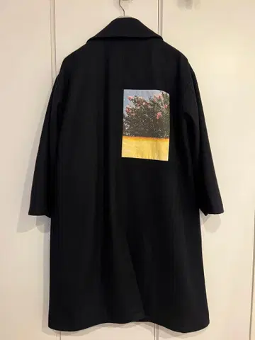 [ 새상품급 ] YEAR RIGHT!! 멜톤 P코트 네이비