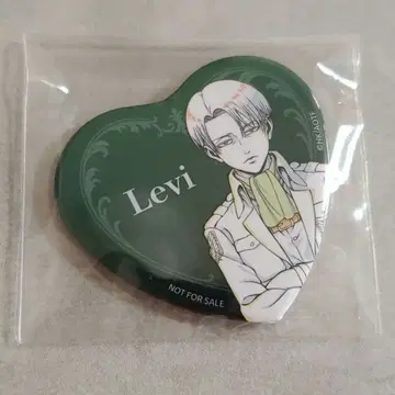 진격의 거인 WIT STUDIO 구매 혜택 하트형 캔뱃지 리바이 1개 1