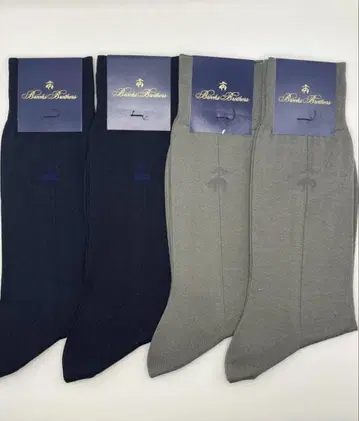 새상품 브룩스 브라더스 남성용 삭스 4족 세트 25~26cm 3