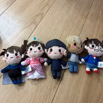 코난 세가 럭키 쿠지 메모리얼 컷 봉제 인형 마스코트 묶음 판매