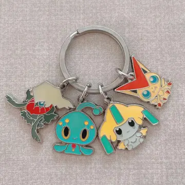 포켓몬 센터 빅티니 인형 4연 키링