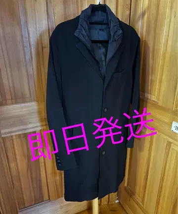 토네이도 마트 롱 코트 싱글 브레스