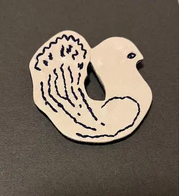 미나 페르호넨 Life puzzle 브로치