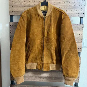 Schott 스웨이드 가죽 자켓 아메카지 42